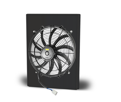 1949-53 Ford Aluminum Radiator - Chevy Engine