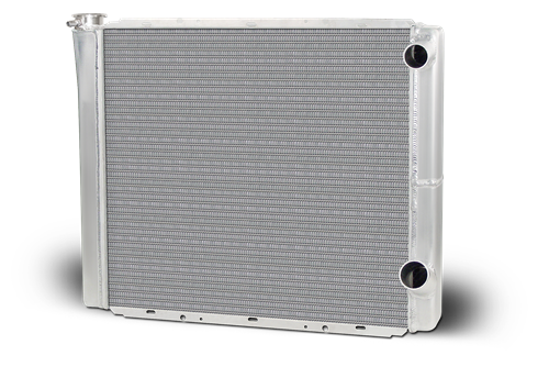 Radiator, Universal Inlet, Double Pass, 19" Tall x 24" Wide